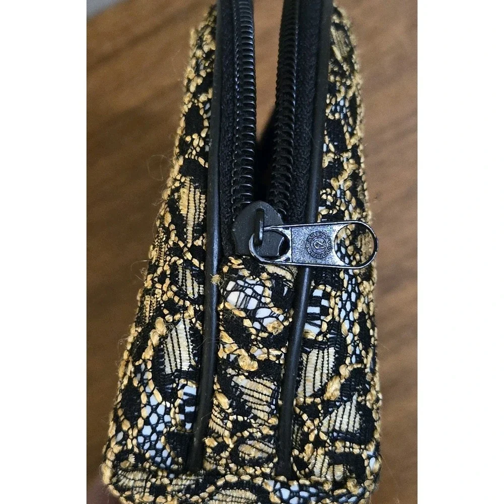 Unbranded Bag Floral Embroidered Tapestry Cosmetic Bathroom Makeup Travel Bag